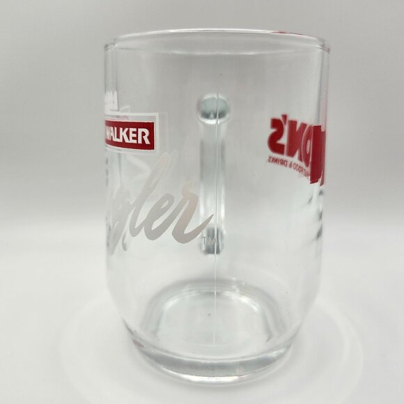 Vintage Hiram Walker Snuggler Lyons Restaurant Clear Glass Mug - Picture 8 of 9